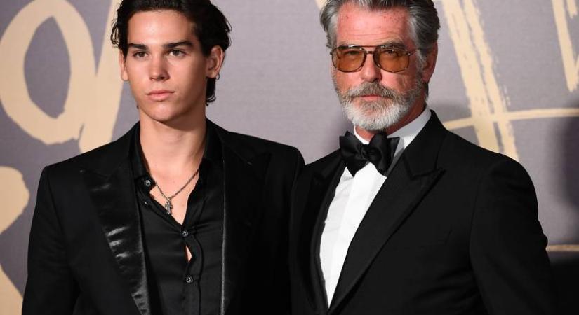 Pierce Brosnan fia és gyönyörű barátnője: Paris odáig van Alexért