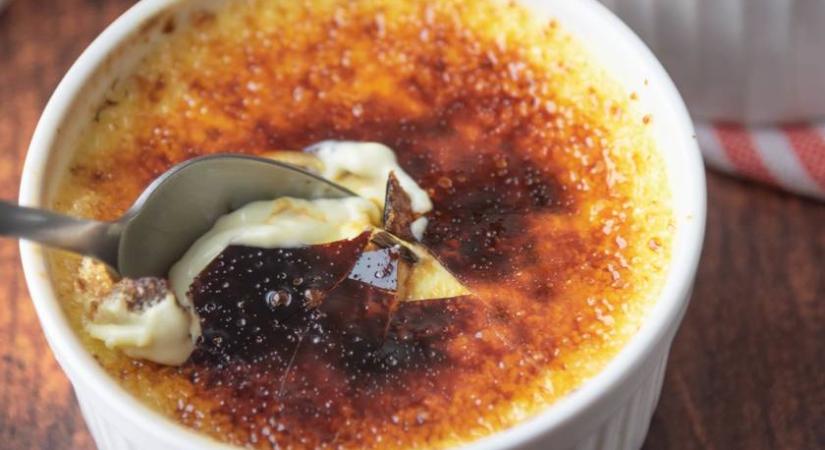 A legfinomabb crème brûlée: mentesen is mennyei a franciák kedvence