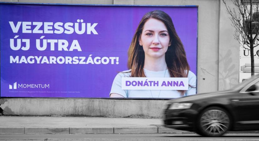 Friss felmérés: Donáth Anna a legnépszerűbb ellenzéki politikus