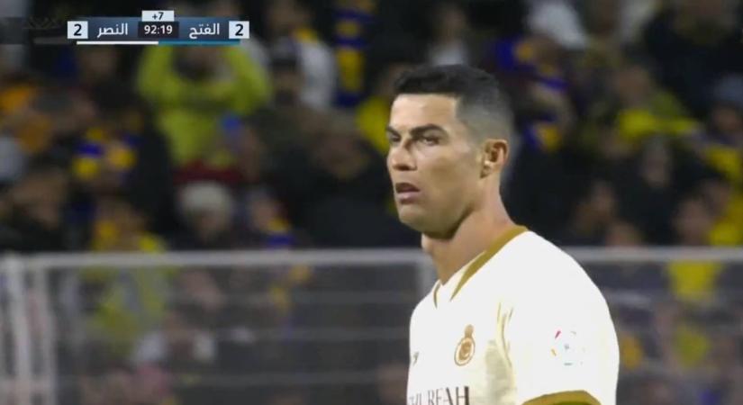Ronaldo megszerezte első gólját tétmeccsen az új csapatában