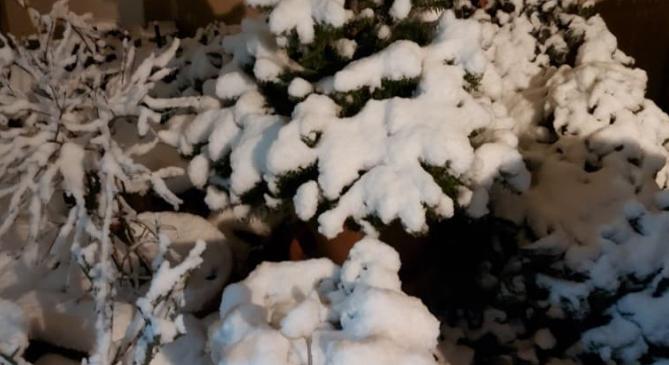 Már 10 centis a hó Debrecenben