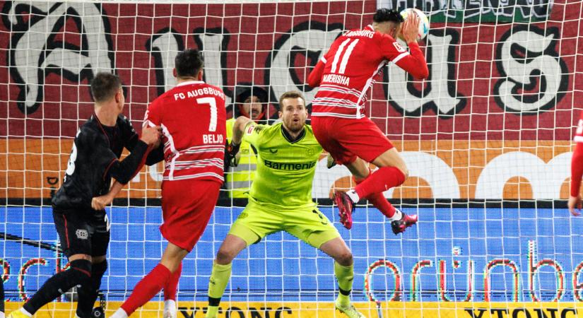 Bundesliga: az Augsburg értékes három pontot szerzett a Leverkusen ellen
