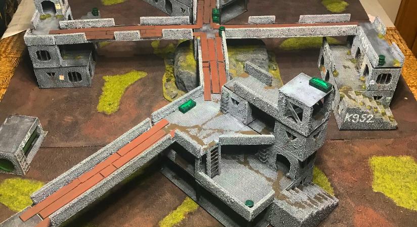 A Warhammer 40k WTC terep projekt – 1. rész, Tervezés
