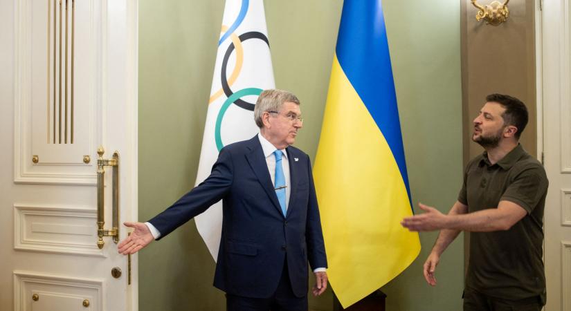A Nemzetközi Olimpiai Bizottság elnöke visszautasította Zelenszkij meghívását Bahmutba