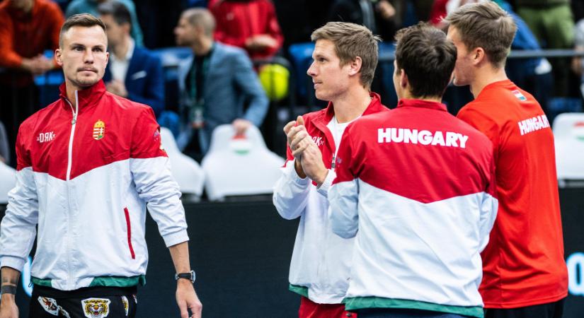Eksztázis után csalódottság: kikapott a magyar teniszválogatott - galéria