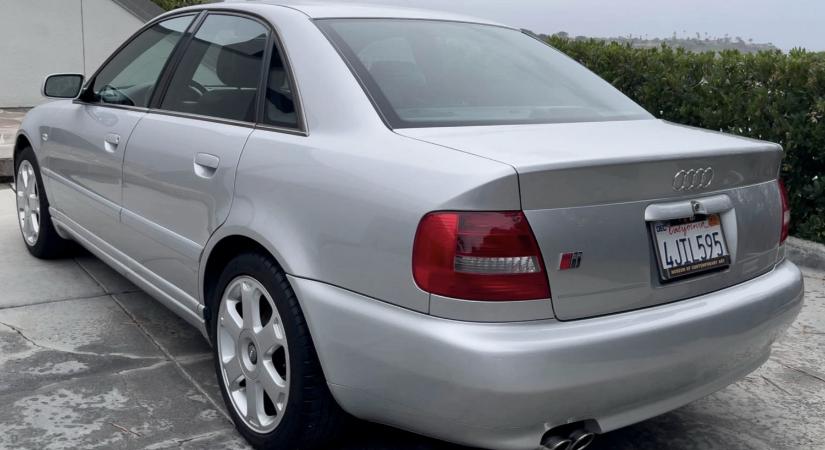 5 millió forintért kelt el a 23 éves Audi – lopás volt fényes nappal?