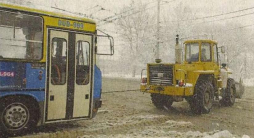 Ön emlékszik még a 20 évvel ezelőtti nagy havazásra?