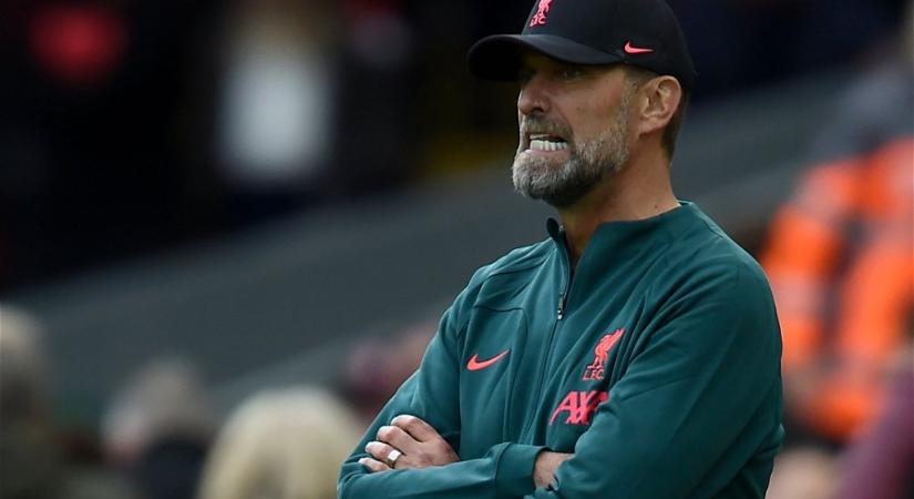 Jürgen Klopp dühös és csalódott a Liverpool hétvégi veresége után