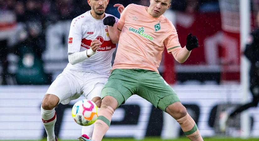 Bundesliga: nyert a Bremen a kiesés elől menekülő Stuttgart ellen