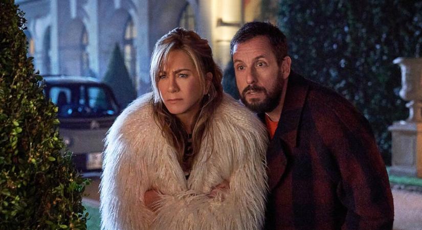 Jennifer Aniston és Adam Sandler megint egy izgalmas nyomozásba keverednek a Netflix kedvéért
