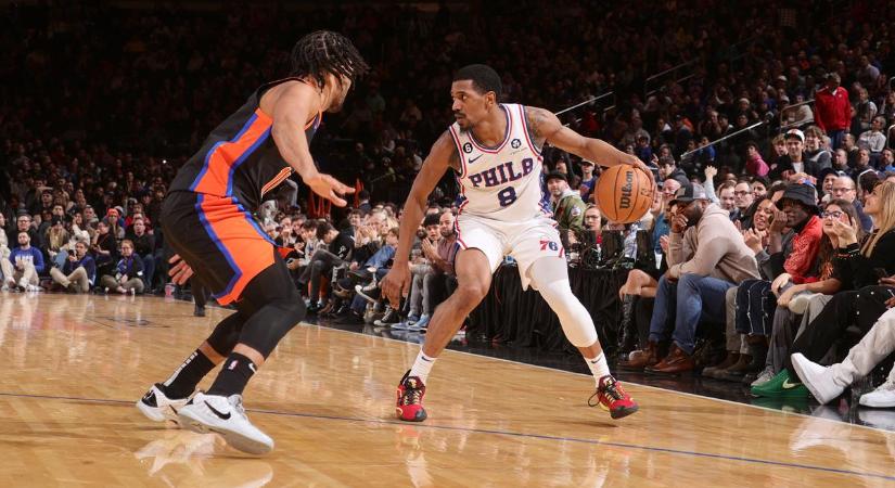NBA: 21 pontos hátrányból győzte le a Sixerst a Knicks, kikapott a Nuggets