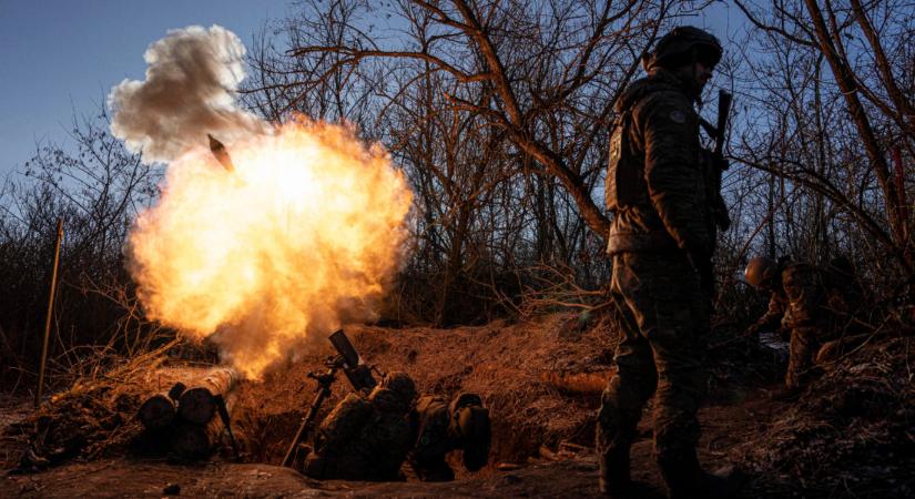 Ukrán katona a frontról: Az orosz offenzíva nem jön, már rég itt van, Bakhmutnál