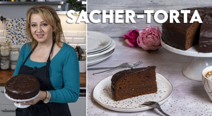 Gáspár Bea kedvence: Sacher-torta, amiből minden vendég repetázik