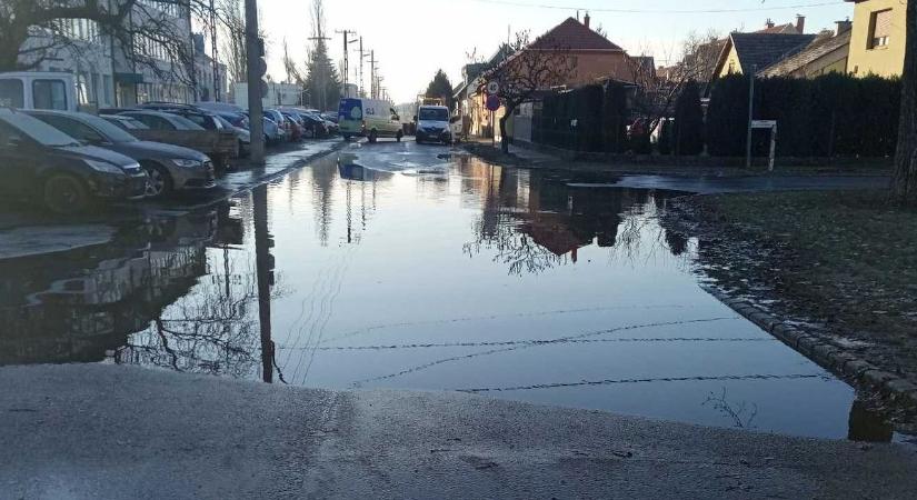 Csőtörés történt a Lajosvárosban, vízhiány van Eger déli részén