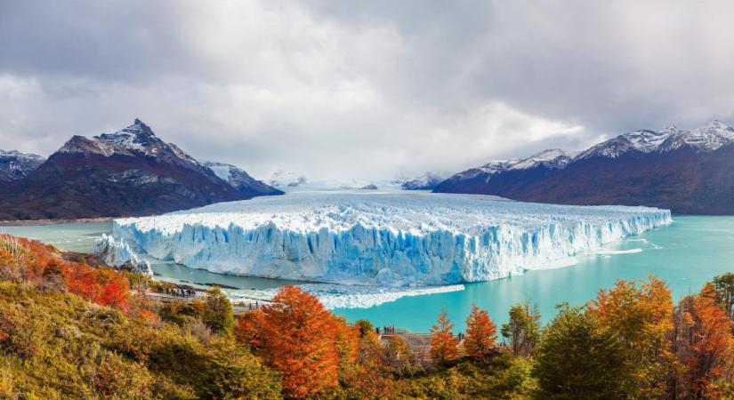 Káprázatos képek a föld egyik legszebb gleccseréről Argentínában