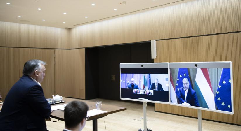 Orbán Viktor felszólította Brüsszelt az uniós csúcsot előkészítő videókonferencián