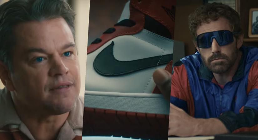 Air előzetes: Ben Affleck és Matt Damon azon ügyködnek, hogy "a világ legmenőbb sportcipőjéhez" megnyerjék Michael Jordant