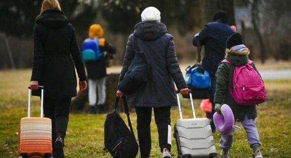 Közel hétezer ukrán állampolgár érkezett Romániába pénteken