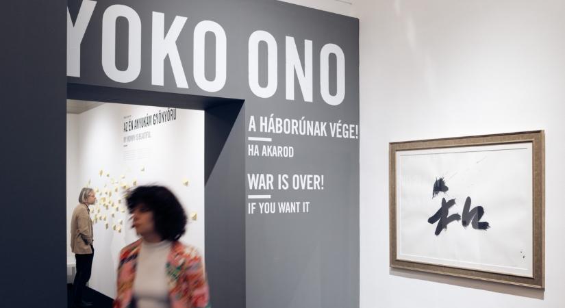 Meghosszabbították a Yoko Ono-kiállítást