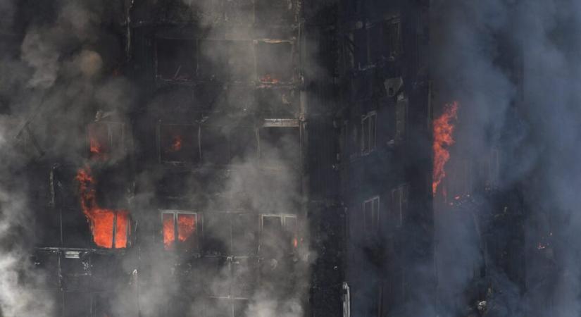 Televíziós drámát forgatnak a londoni toronyház tűzkatasztrófájáról