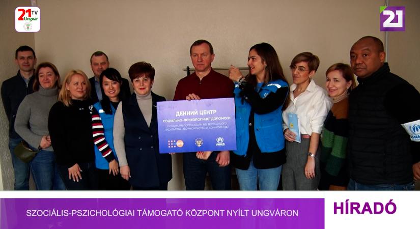 Szociális-pszichológiai támogató központ nyílt Ungváron (videó)