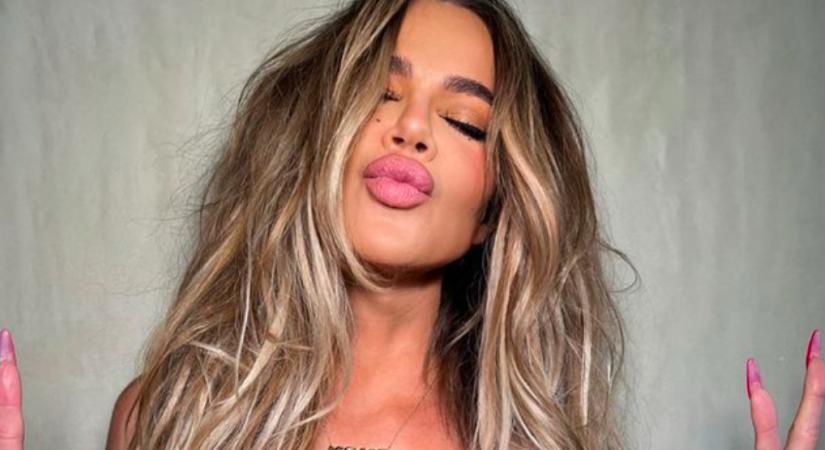 Narancsbőr a köbön: retus nélküli képeket posztolt Khloe Kardashian - Fotók