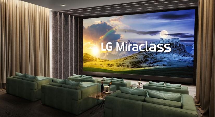 Mozivászon helyett: mozikba szánt, nagyméretű LED-képernyőcsaládot jelentett be az LG