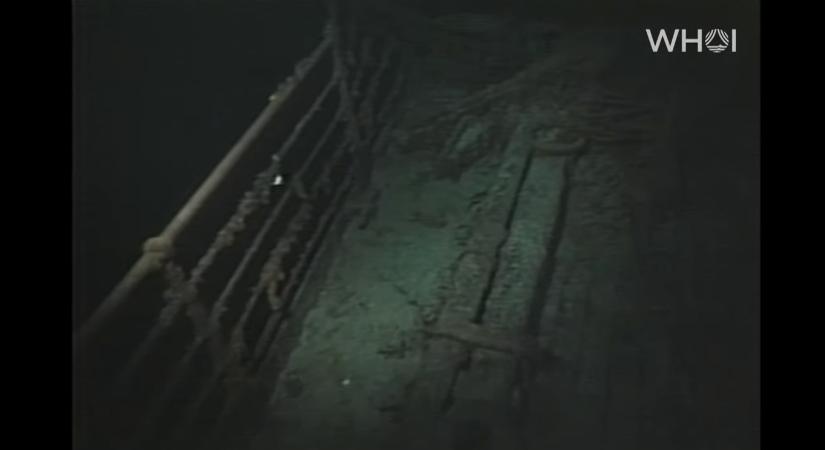 Sosem látott felvételek kerültek elő a Titanic roncsairól
