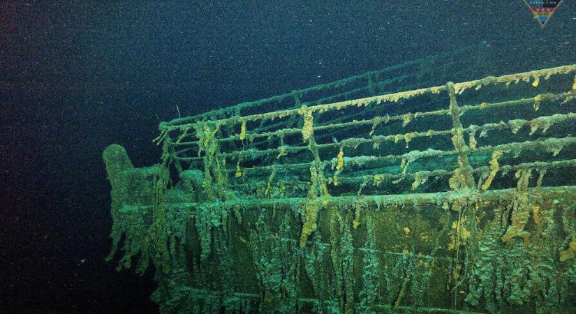 Ritka, kísérteties felvételeket tettek közzé az elsüllyedt Titanic roncsairól