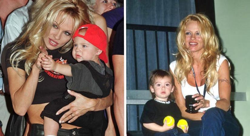Pamela Anderson fiaiból piszok jóképű fiatalemberek lettek – Fotókon a ritkán látott Brandon és Dylan