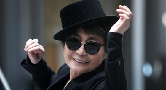 Óriástortával ünnepli Yoko Ono születésnapját a Nemzeti Múzeum