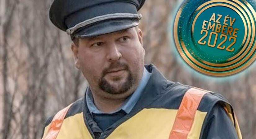 „Elképesztő!”  minden voksért hálás az év emberének választott életmentő tatai rendőr