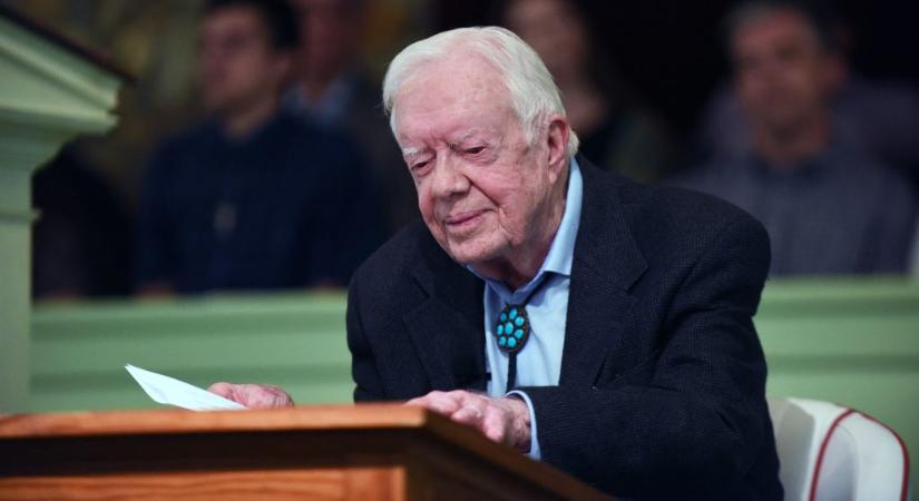 Otthonában kap hospice-ellátást Jimmy Carter