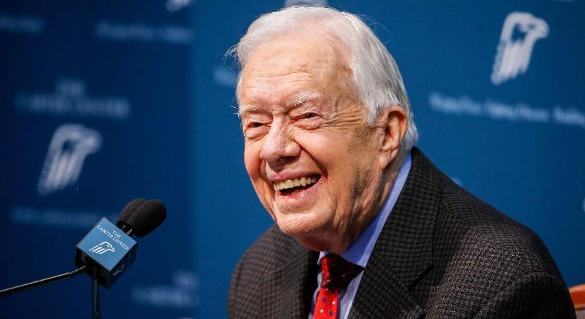 Otthonában, hospice-ellátásban ápolják Jimmy Cartert