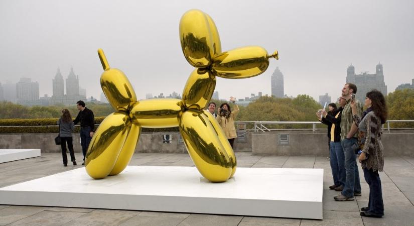 15 milliós Jeff Koons-szobrot tört ripityára egy múzeumlátogató