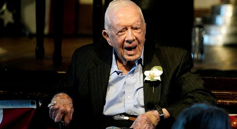 A hospice-ellátást választotta Jimmy Carter az orvosi beavatkozások helyett