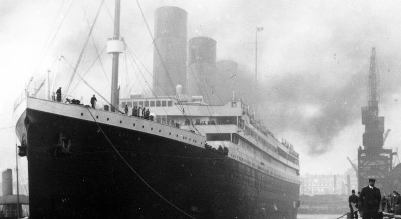 Sosem látott felvételek kerültek elő a Titanicról - videó
