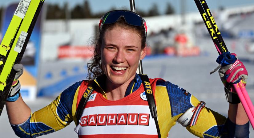 Sílövő-vb: Hanna Öberg a tomegrajtos versenyt is megnyerte
