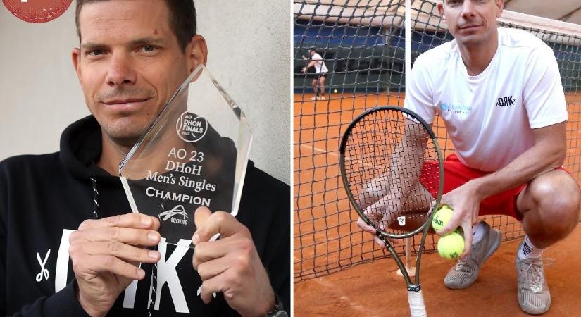 A tenisz az élete – Máthé Gábor sporttörténelmi sikert ért el az Australian Openen