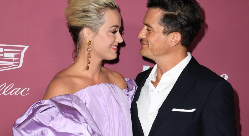 Orlando Bloom romantikus képpel vallott szerelmet Katy Perrynek