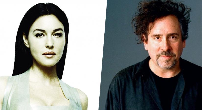 Egy párt alkot Monica Bellucci és Tim Burton, hónapokig titokban tartották a kapcsolatukat