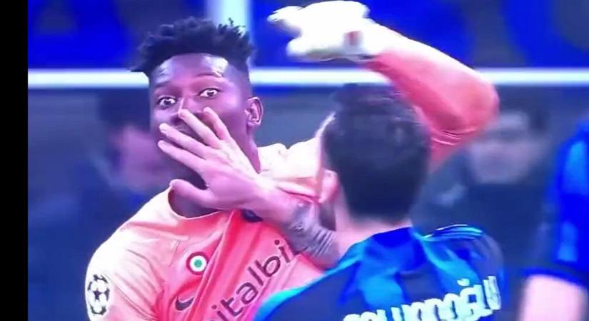 A csapattársa fogta be az Inter dühöngő kapusának száját - videó