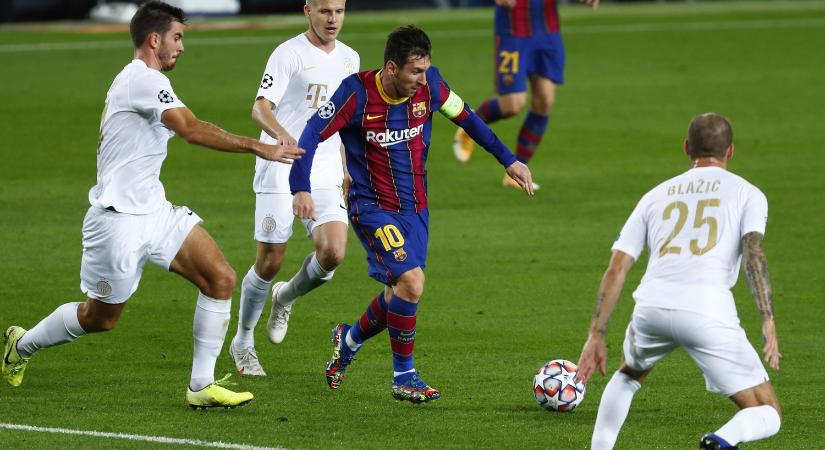Gólt lőtt a Fradi a Barcelonának a Camp Nou-ban, de simán kikapott az első Bajnokok Ligája-meccsen
