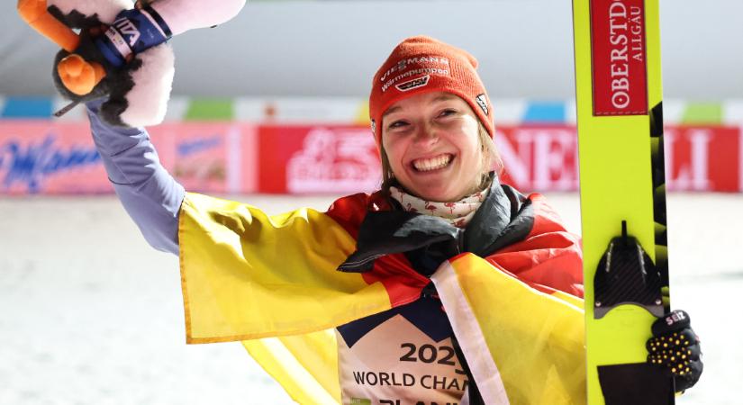 Északisí-vb: Katharina Althaus győzött a planicai normálsáncon
