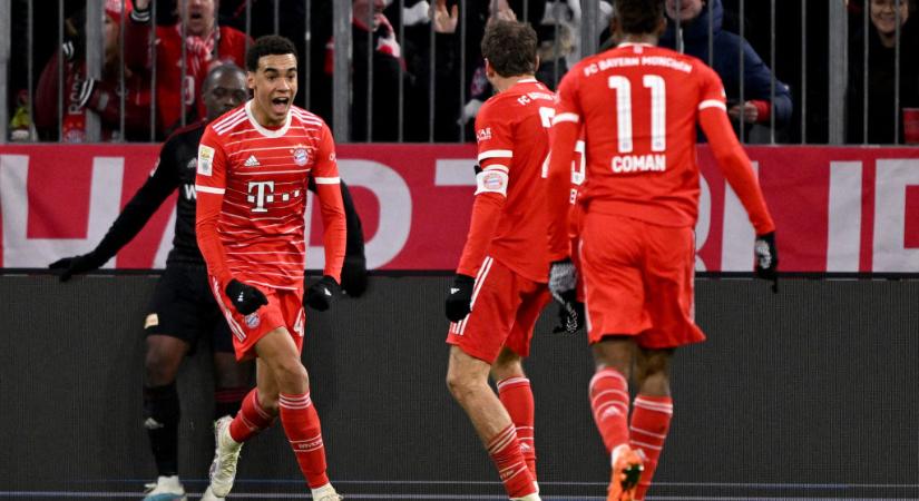 A Bayern München érte el először a 100 gólt a szezonban