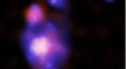 Összeütköző fekete lyukak a Chandra legújabb felvételein