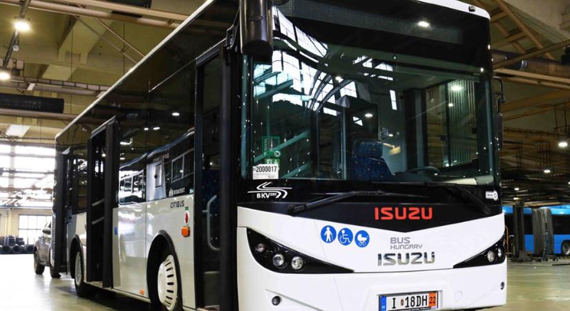 Új minibuszt tesztel a BKV Budapesten