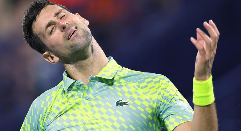 Tenisz: Djokovics nehezen jutott tovább Dubajban