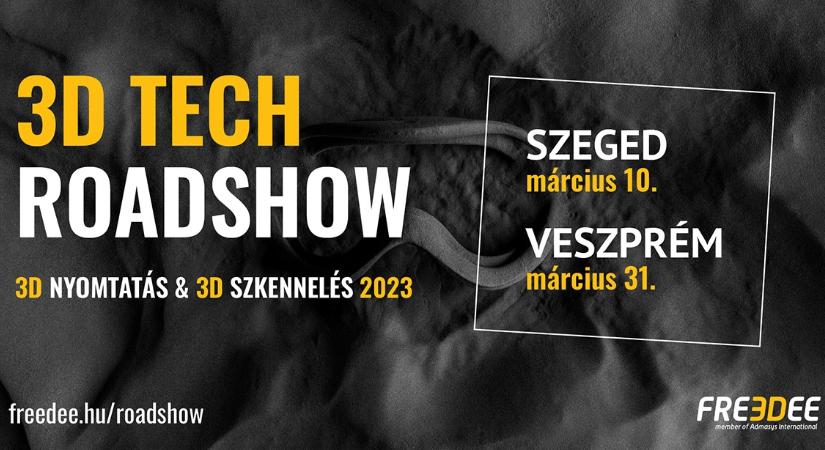3D nyomtatás és 3D szkennelés konferencia Szegeden és Veszprémben