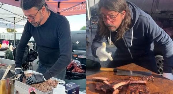 450 hajléktalannak grillezett és főzött Dave Grohl